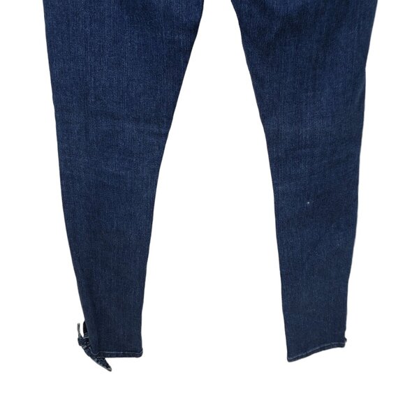 Rag & Bone Womens Stevie Capri Skinny Paz Dark Wash Jeans Size 26 Blue Denim - Picture 8 of 12